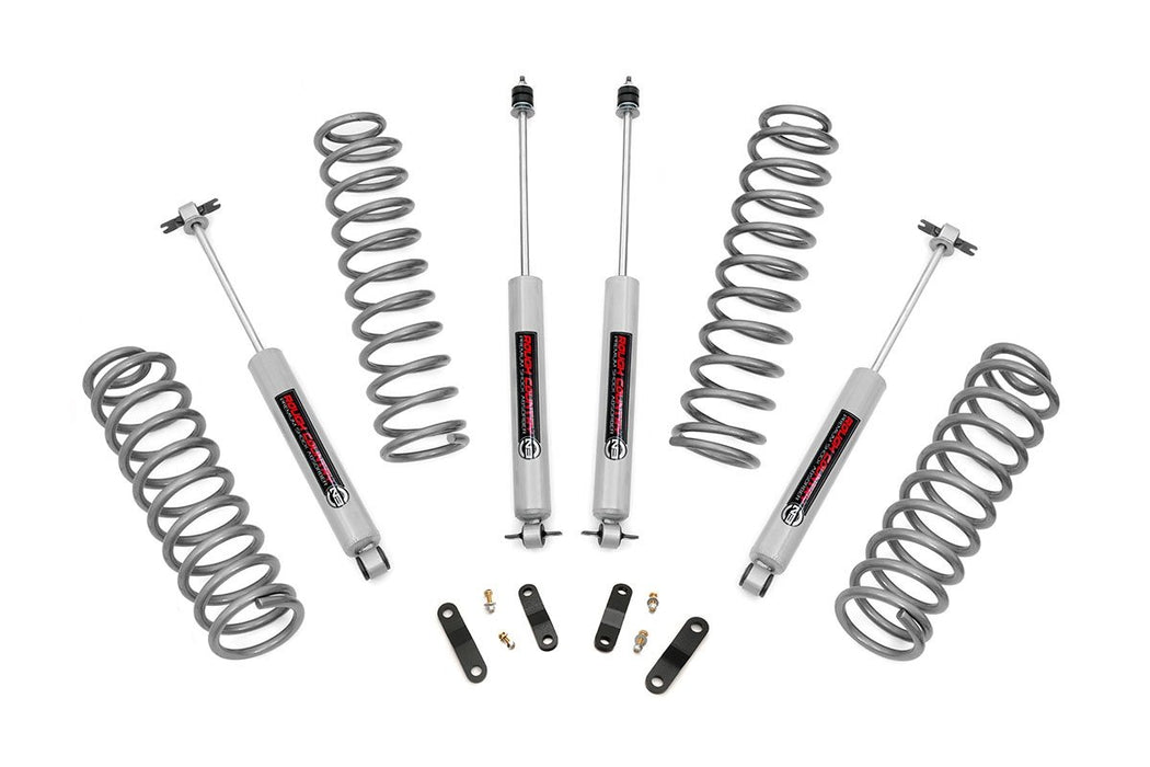 Rough Country 2.5 Inch Lift Kit - Coils | Jeep Wrangler Unlimited 2WD/4WD (2007-2018)
