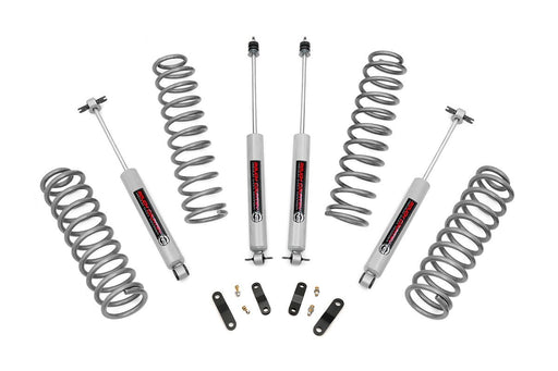 Rough Country 2.5 Inch Lift Kit, Coils, Jeep Wrangler Unlimited 2WD/4WD (2007-2018)