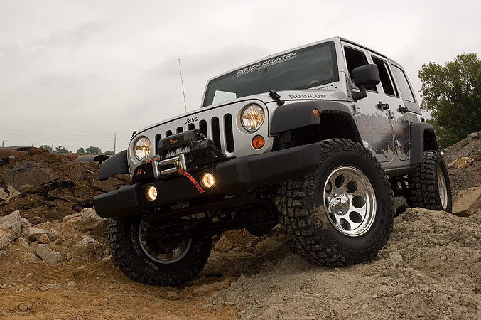 Rough Country 4 Inch Lift Kit, M1R, Jeep Wrangler Unlimited 2WD/4WD (2007-2018), view 3