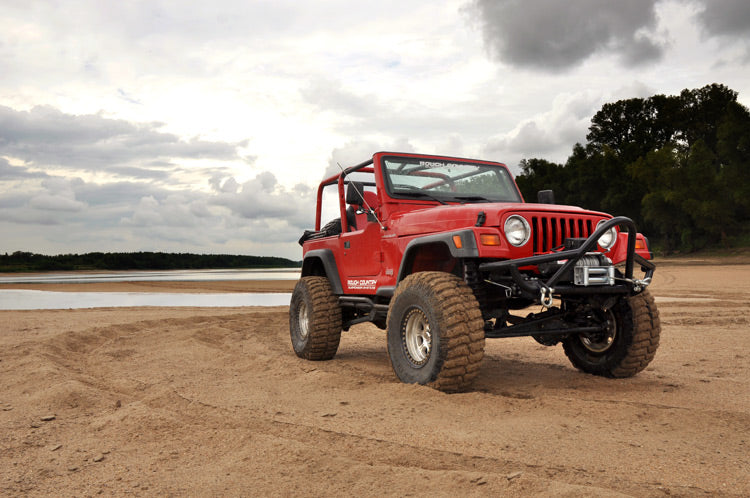 Rough Country 6 Inch Lift Kit, Long Arm, Jeep Wrangler TJ 4WD (1997-2006), view 3