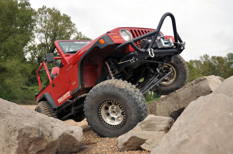Rough Country 6 Inch Lift Kit - Long Arm - V2 | Jeep Wrangler TJ 4WD (1997-2006)