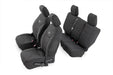 Rough Country Seat Covers, Front and Rear, Jeep Wrangler Unlimited 4WD (2011-2012)