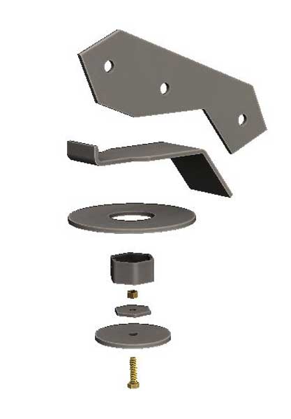 Jeep TJ and LJ Rear Coil Spring Relocation Kit