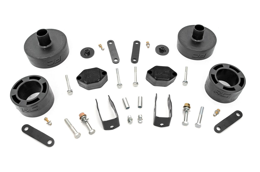 Rough Country 2.5 Inch Lift Kit - Spacers | Jeep Wrangler JK/Wrangler Unlimited (2007-2018)