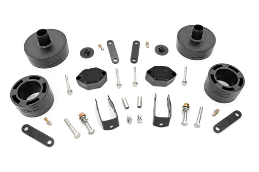 Rough Country 2.5 Inch Lift Kit, Spacers, Jeep Wrangler JK/Wrangler Unlimited (2007-2018)