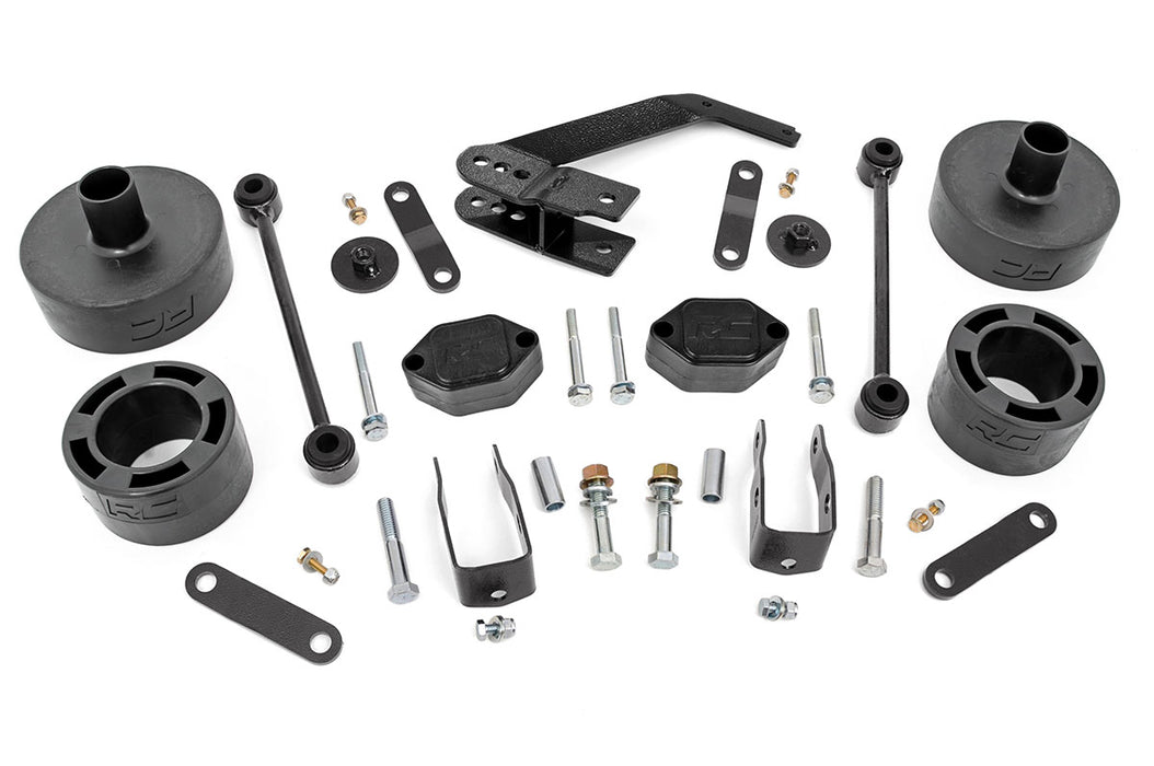 Rough Country 2.5 Inch Lift Kit - Spacers - Series II | Jeep Wrangler JK/Wrangler Unlimited (07-18)