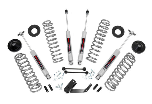 Rough Country 3.25 Inch Lift Kit, Jeep Wrangler Unlimited 2WD/4WD (2007-2018)