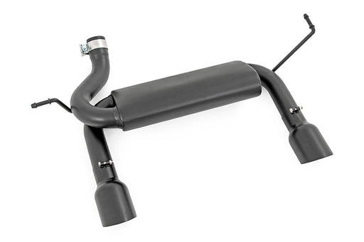 Rough Country Performance Exhaust, Dual Outlet, Jeep Wrangler JK/Wrangler Unlimited (2007-2018)