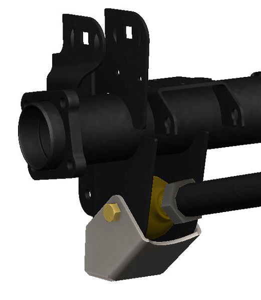JKU Rear Axle Bolt on Lower Control Arm Skid Plate 