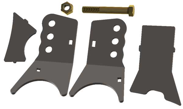 Jeep JK 3 Link Suspension Front Axle Bracket