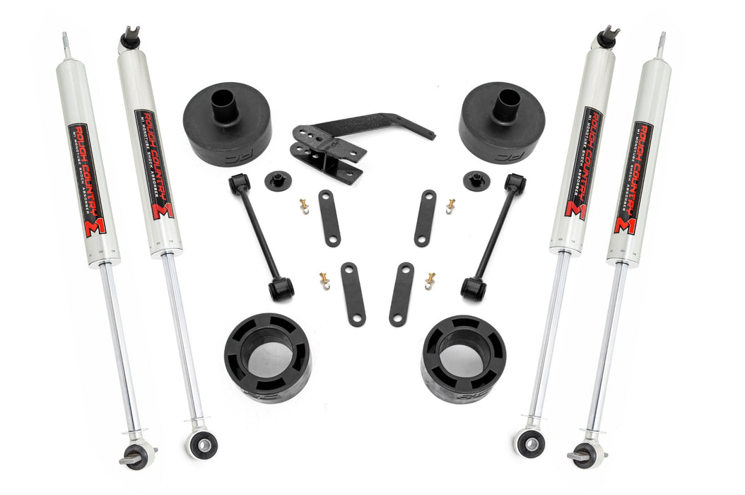 Rough Country 2.5 Inch Lift Kit - Spacers - M1 | Jeep Wrangler JK/Wrangler Unlimited (07-18)