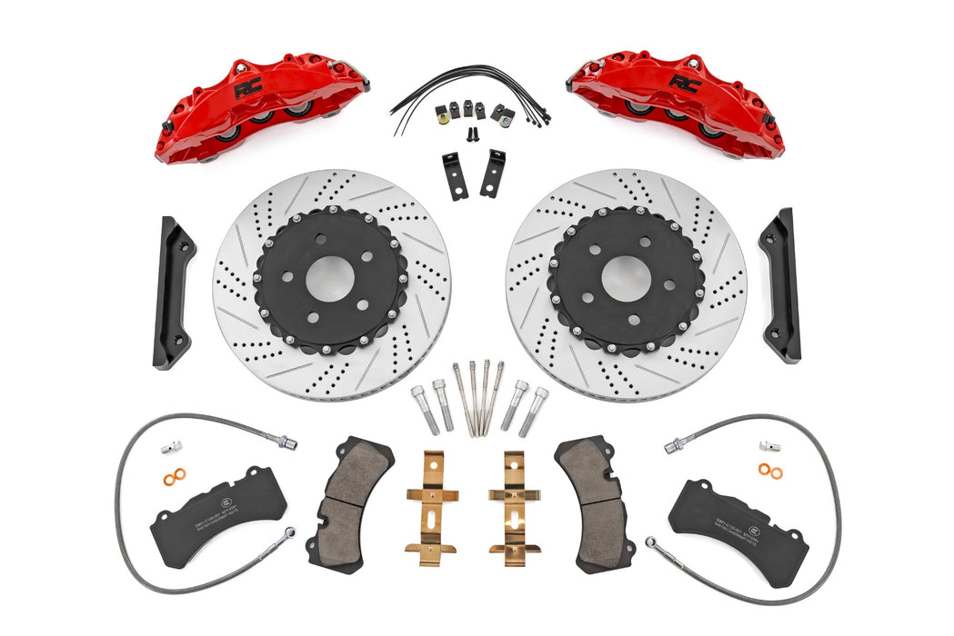 Rough Country Performance Brake System - Front | Jeep Wrangler JK/Wrangler Unlimited (07-18)