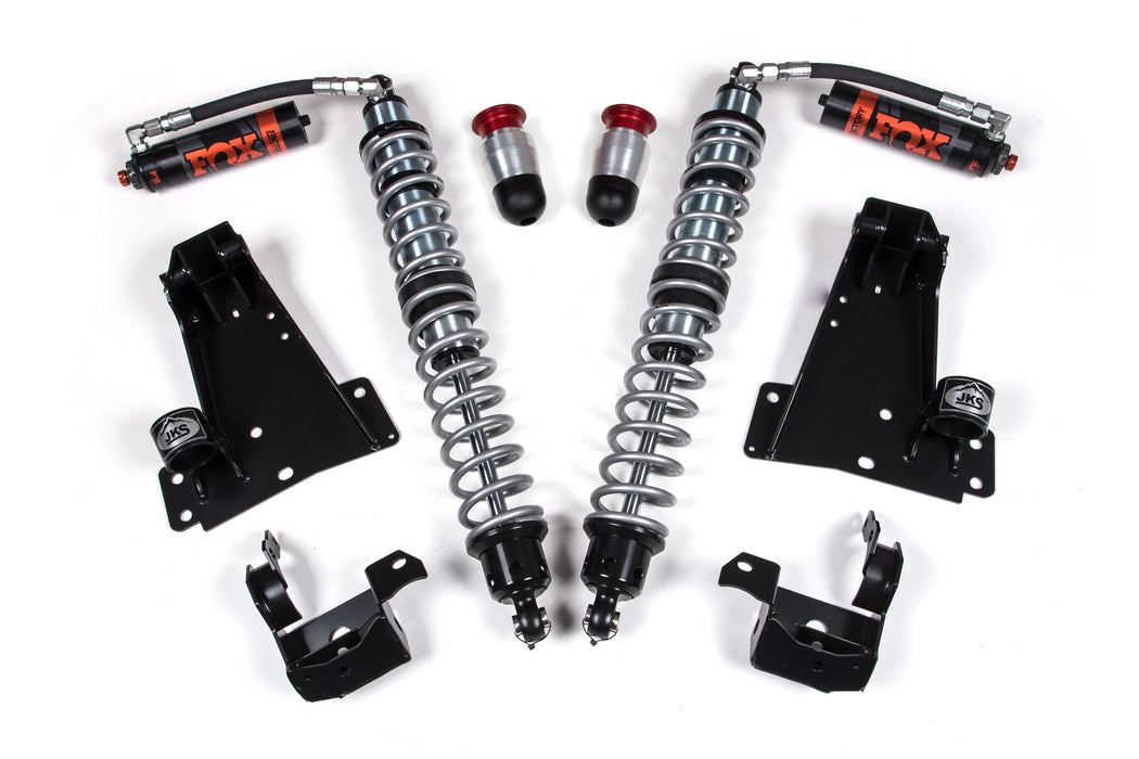 JKS Coilover Conversion Kit with FOX 2.5 DSC Shocks | Front | Jeep Wrangler JL (2018-2026), Jeep Gladiator JT (2020-2025) | P/N JSPEC5004K