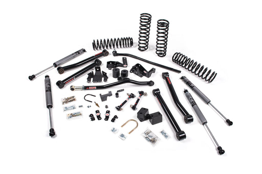 JKS 3.5" Lift Kit | J-Konnect | Jeep Wrangler JK 4-Door (2007-2018) | P/N JSPEC113KFP