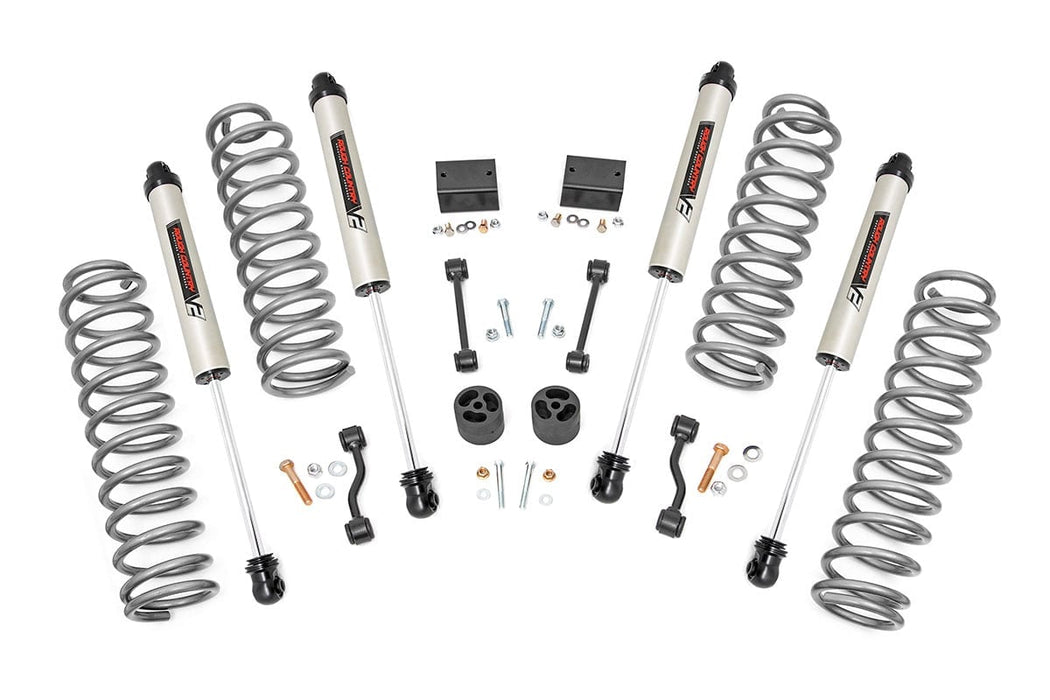 Rough Country 2.5 Inch Lift Kit - Coils - V2 | Jeep Wrangler Unlimited 4WD (2024-2025)