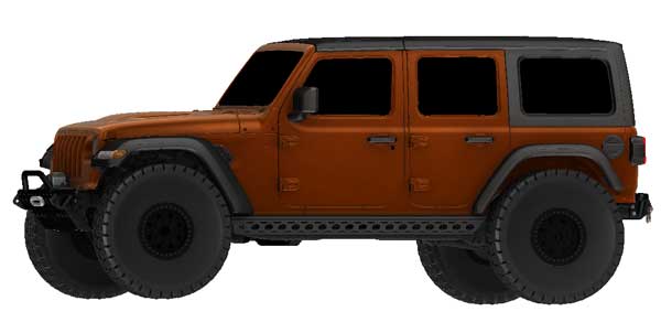 Jeep Wrangler Crash Bar Skid