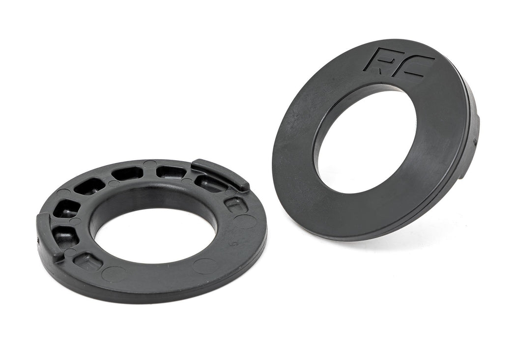 Rough Country Rear Coil Spring Correction Plates | Jeep Wrangler JK/Wrangler Unlimited (07-18)