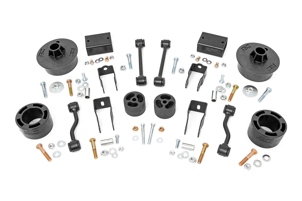 Rough Country 2.5 Inch Lift Kit - Spacers | Jeep Wrangler JL (21-23)/Wrangler Unlimited (18-23)
