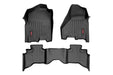 Rough Country Floor Mats, FR & RR, Quad Cab, Ram 1500 2WD/4WD (2012-2018 & Classic)