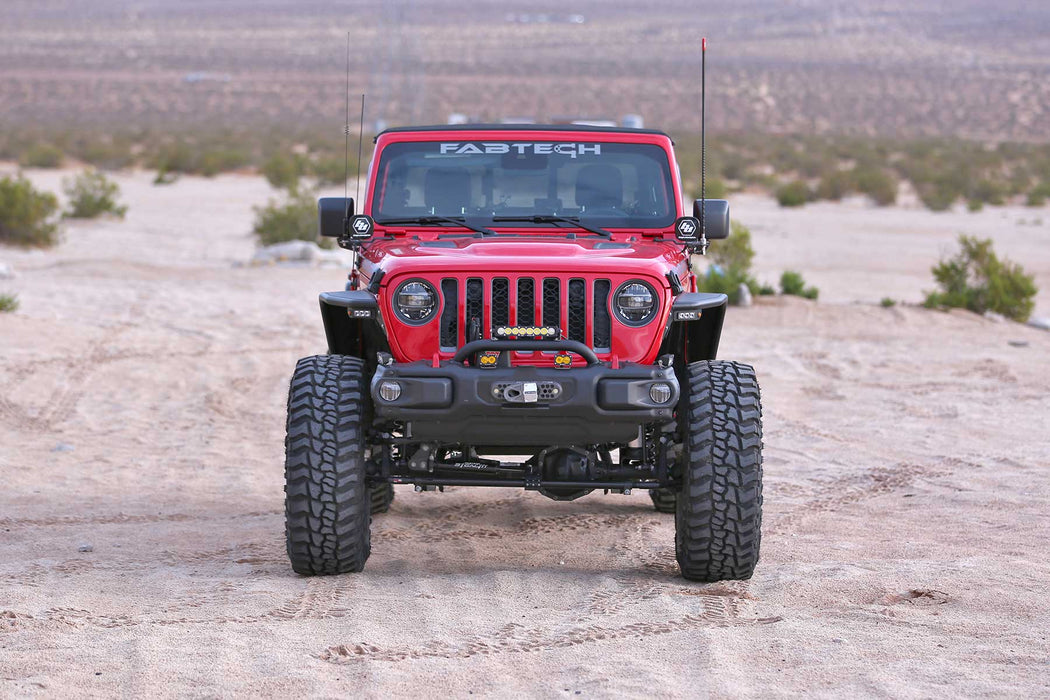 Fabtech Long Arm Kit, 5 Inch, Front, Jeep Wrangler JL (2018-2023)/Gladiator JT (2020)