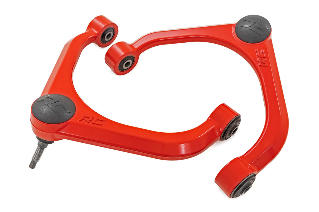 Rough Country Red Forged Upper Control Arms, OE Upgrade, Ram 1500 4WD (2012-2025 & Classic)