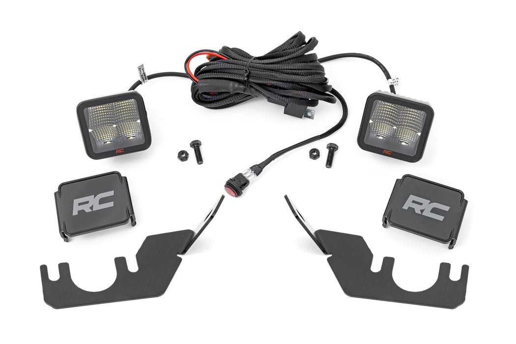 LED Light - Rear Mount - 2 inch Spectrum Pair - Kawasaki Teryx