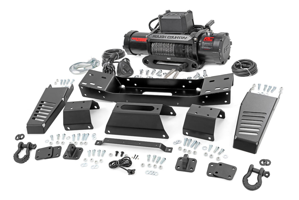 Hidden Winch Mount - 12000S - Toyota Tundra 2WD/4WD (2022-2024)