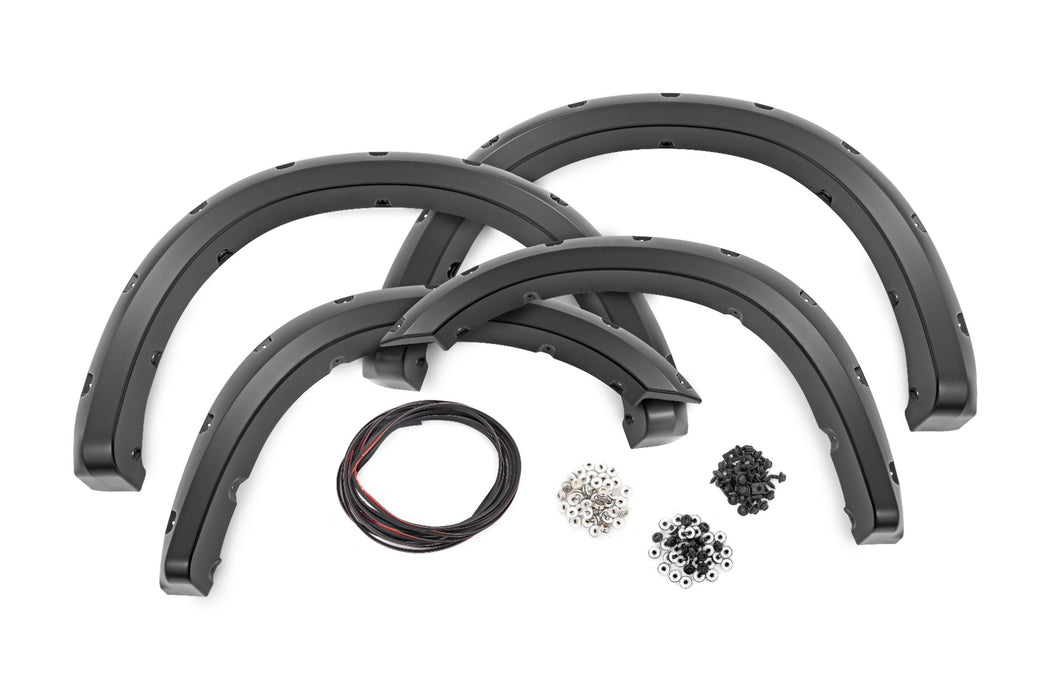 Rough Country Pocket Fender Flares - PCG Forged Blue | Ram 2500/3500 2WD/4WD (2019-2026)