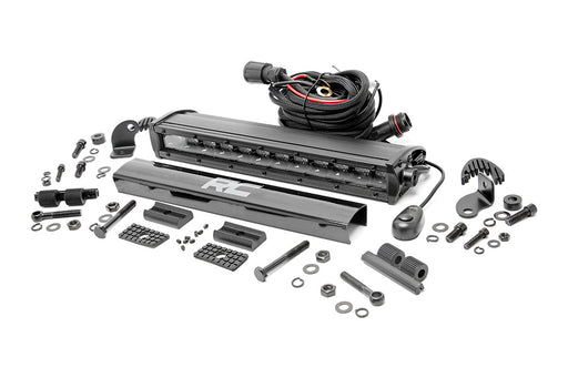 Rough Country 12 Inch Black Series LED Light Bar, Single Row, view 2