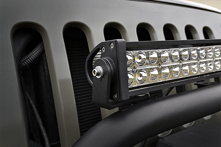 LED Light Mount - RC Bumper Hoop - 20 inch - Jeep Cherokee XJ/Comanche MJ/Wrangler JK
