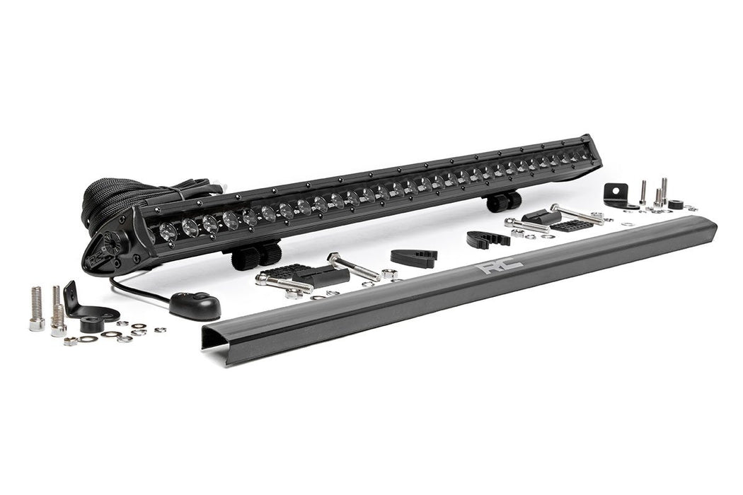 Rough Country 30 Inch Black Series LED Light Bar - Single Row