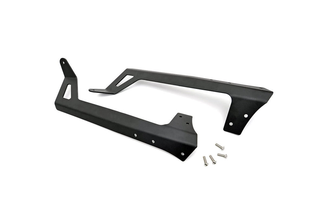 LED Light Mounts - Upper Windshield - 50 inch - Jeep Wrangler JK/Wrangler Unlimited (07-18)