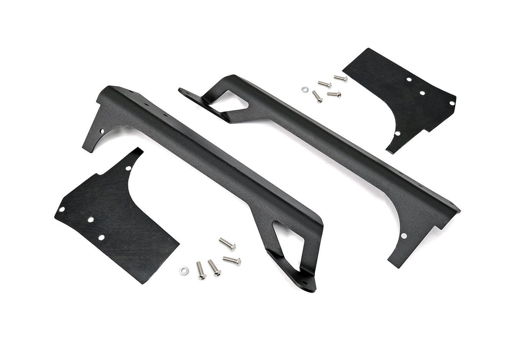 LED Light Mounts - Upper Windshield - 50 inch - Jeep Wrangler TJ (97-06)/Wrangler Unlimited (04-06)