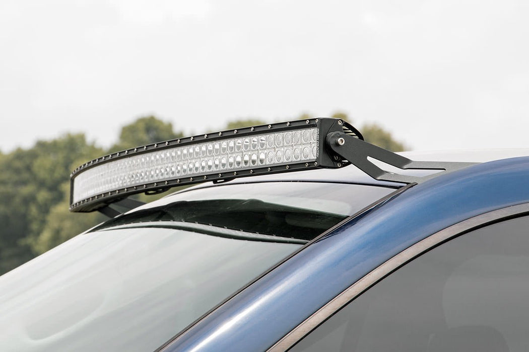 LED Light Mounts - Upper Windshield - 54 inch Curved - Dodge 2500/Ram 3500 (03-10)