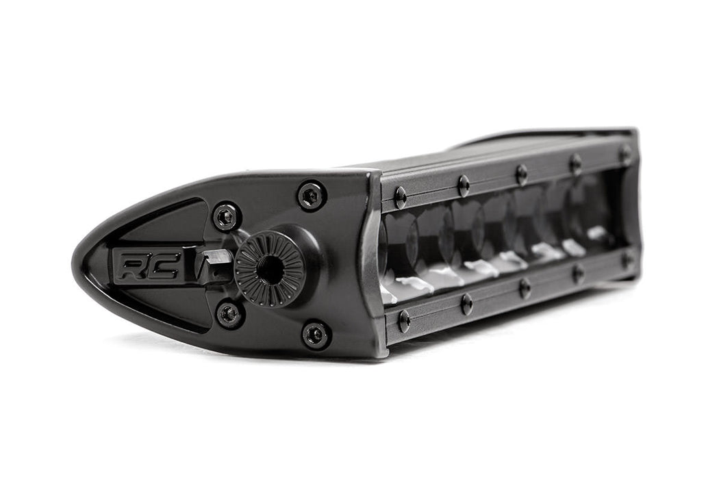 Rough Country 8 Inch Black Series LED Light Bar - Single Row - Pair