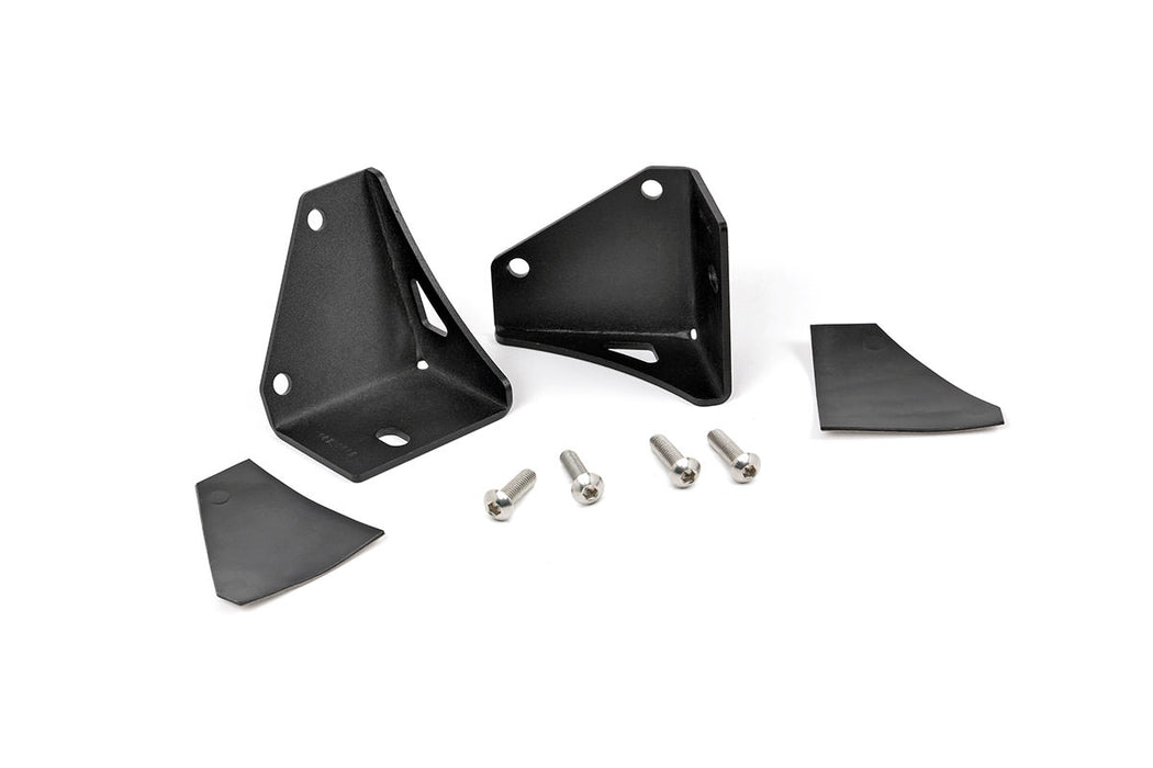 Rough Country LED Light Mount - Lower Windshield - Pod Pair | Jeep Wrangler YJ 4WD (87-95)