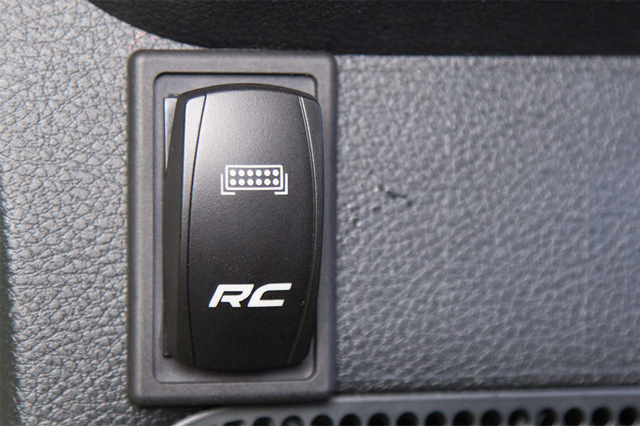 Rough Country Auxiliary Switch Bezel - Single