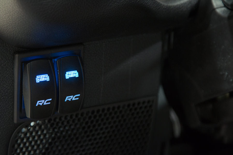 Rough Country Auxiliary Switch Bezel - Dual