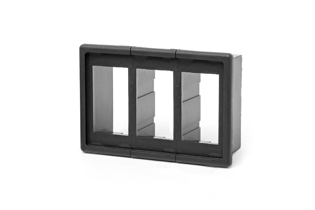 Rough Country Auxiliary Switch Bezel - Triple