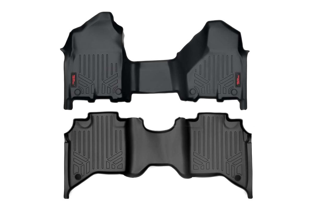 Floor Mats - FR & RR - Over Hump - Crew - Ram 2500 2WD/4WD (2019-2024)