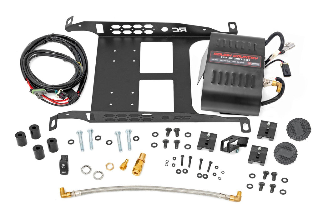 Rough Country Under Seat Compressor Kit | Toyota Tacoma 2WD/4WD (2005-2023)