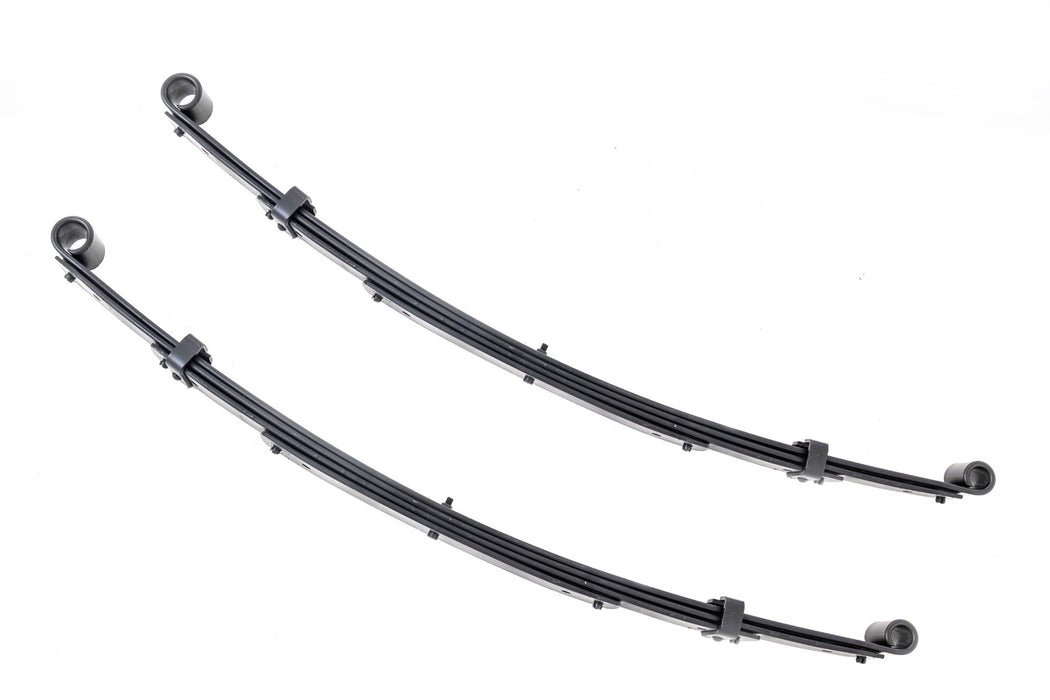 Rough Country Front Leaf Springs, 2" Lift, Pair, Chevy/GMC C10/K10 Truck & SUV/K5 Blazer (1973-1991)