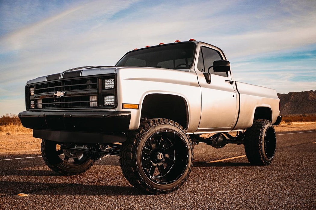 Rough Country 6 Inch Lift Kit, 52 inch RR Springs, Chevy/GMC C10/K10 C15/K15 Truck/Half-Ton Suburban/Jimmy (1977-1991)