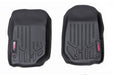 Rough Country Floor Mats, Front, Jeep Wrangler JK/Wrangler Unlimited 4WD (2014-2018)