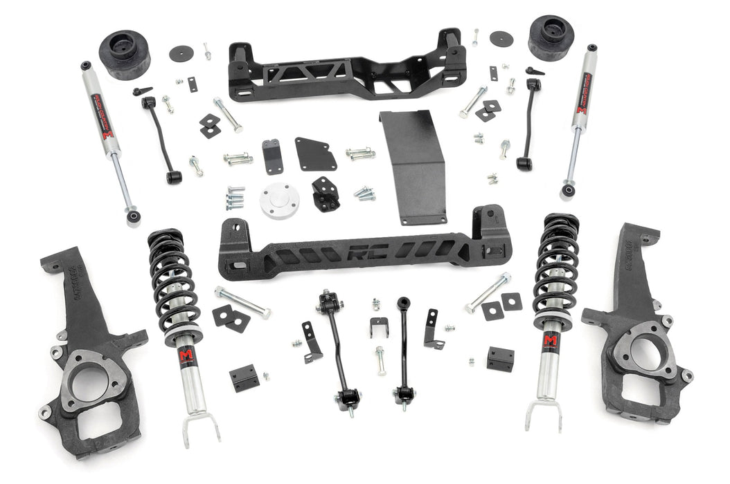 Rough Country 4 Inch Lift Kit, M1 Struts, Ram 1500 4WD (2012-2018 & Classic)