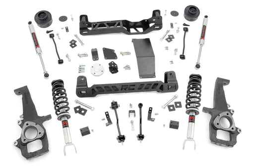 Rough Country 4 Inch Lift Kit, M1 Struts, Ram 1500 4WD (2012-2018 & Classic)