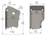 Short Tube Control Arm Bracket