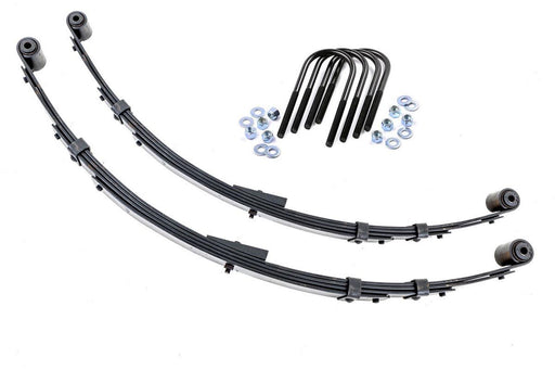 Rough Country Rear Leaf Springs, 4" Lift, Pair, Jeep Wrangler YJ 4WD (1987-1995)
