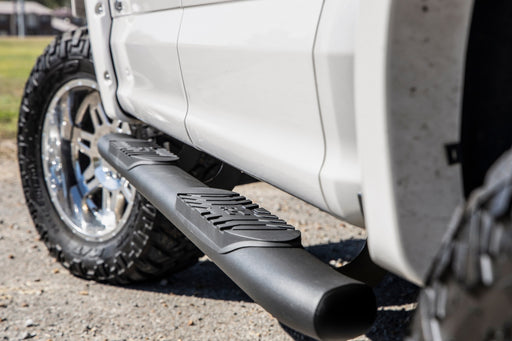 Rough Country Oval Nerf Step, Crew Cab, Black, Ford F-150/Lightning/F-250/F-350/Raptor (2015-2025), view 2