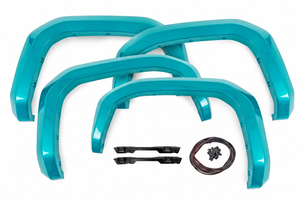 Rough Country Sport Fender Flares, 796 Wave Maker, Toyota Tacoma 2WD/4WD (2024-2026)